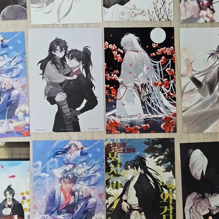 [BUNJANG] Hwansan Gihwan Postcard Bundle (Cheongmyeong Focus) / 화산귀환 엽서 일괄 (청명 위주)