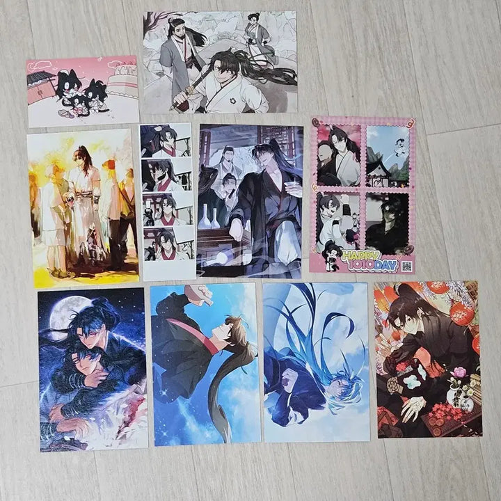 [BUNJANG] Hwansan Gihwan Postcard Bundle (Cheongmyeong Focus) / 화산귀환 엽서 일괄 (청명 위주)