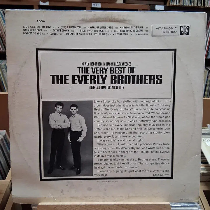 [BUNJANG] The Everly Brothers Old Pop LP / 추억의 올드팝 에벌리 브라더스 LP 할인