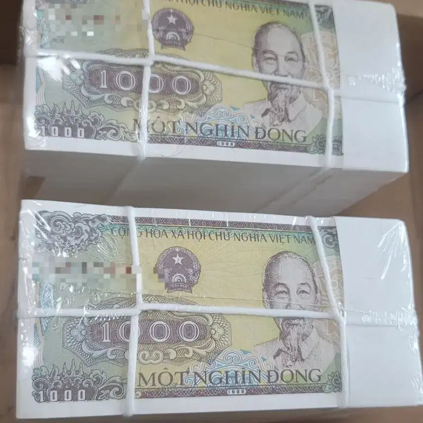 [BUNJANG] Vietnam 1000 Dong New Banknote (with Radar &amp; Repeater) / 베트남 화폐 1000동 새 지폐  레이더와 리피터포함.
