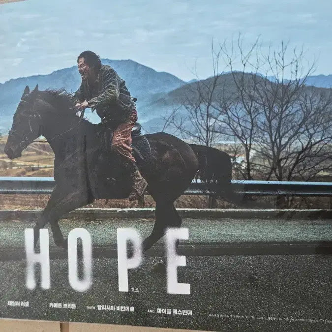 [BUNJANG] BTS HOPE Official Poster (A3) / 호프 7주차 성기대교 말 포스터 (A3) 팝니다
