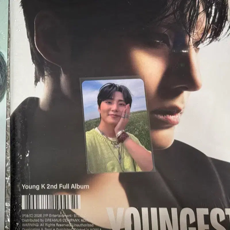 [BUNJANG] Young K Youngest Musicplant Exclusive Photocard, Sealed Album, and Solo Concert Confetti / 영케이 영기스트 뮤직플랜트 특전+미개봉 앨범+솔콘 컨페티