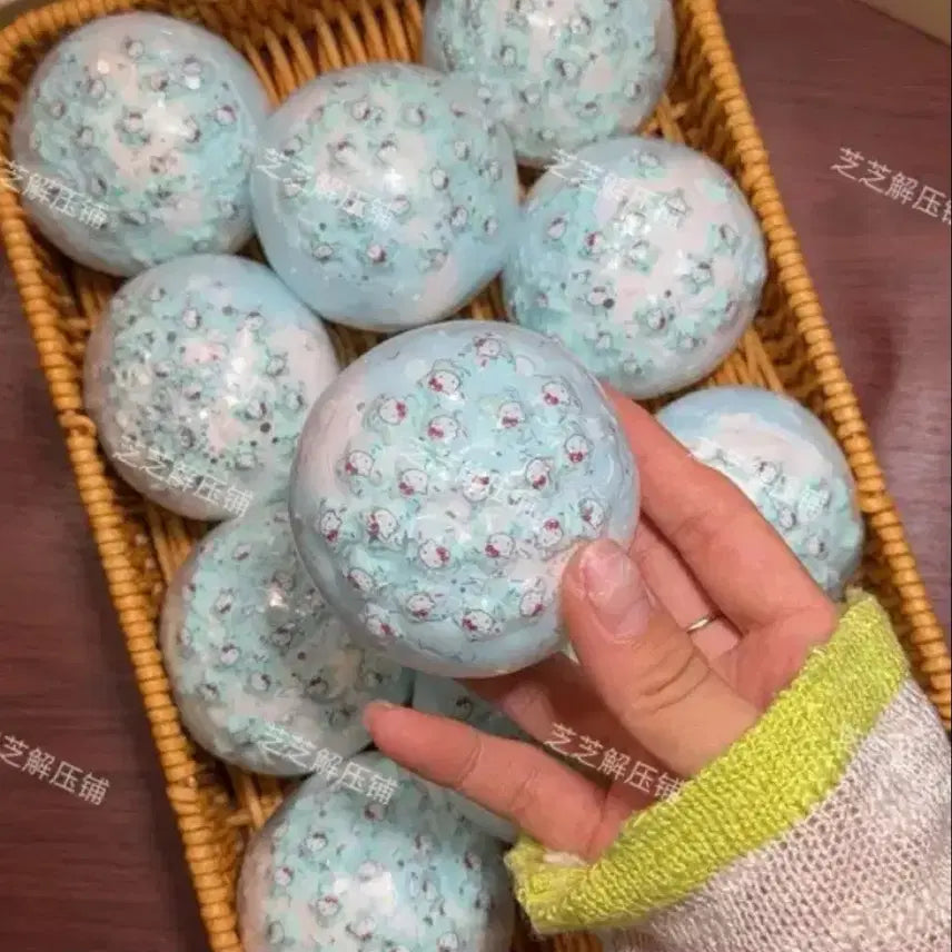 [BUNJANG] Hello Kitty Handmade Ball Blue (Sealed) / (미개봉)키티 슬랑이 블루