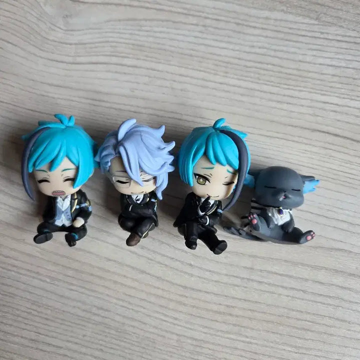 [BUNJANG] Twisted Wonderland Octavinelle Jade Floyd Azul Chibi Shoulder Buddy Bundle Set / (일괄) 트위스테 옥타비넬 그림 어깨쿵 제이드 플로이드 아즐