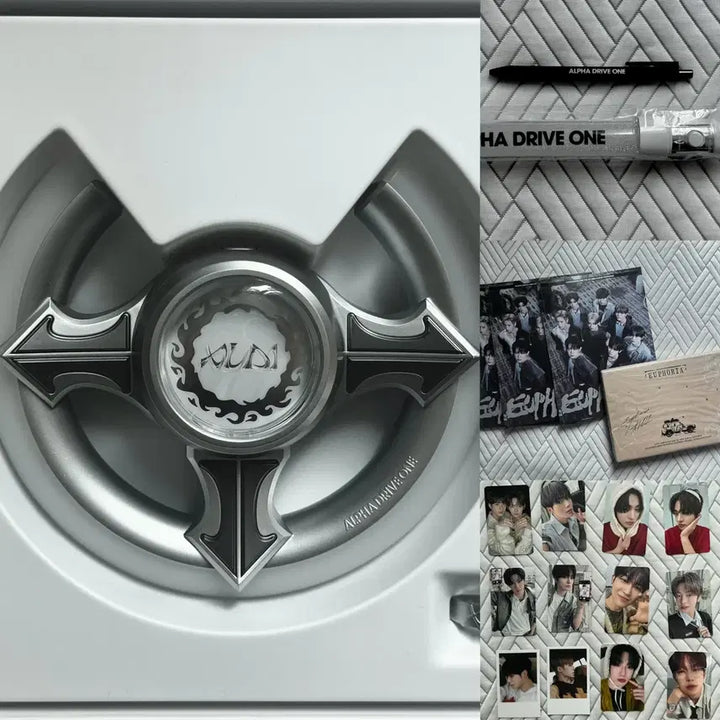 [BUNJANG] AlphaDriveOne Official Lightstick + Temporary Lightstick + Album &amp; Photocard Bundle / 알파드라이브원 공식 응원봉 + 임시응원봉 + 앨범 및 포카