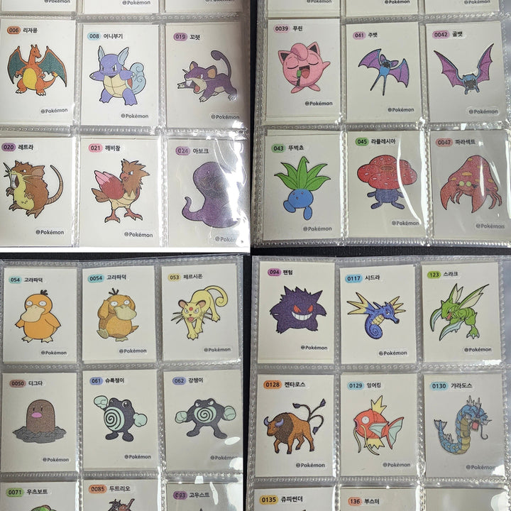 [BUNJANG] Pokemon Johto 30th Anniversary Pixel Stickers Bundle Set / 포켓몬스터 띠부띠부씰 픽셀,30주년,일반,메가,등 190여종 일괄