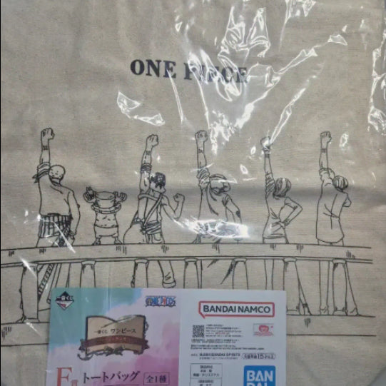 [BUNJANG] One Piece Straw Hat Pirates Alabasta Arc Eco Bag (Sealed) / [미개봉 정품] 원피스 밀짚모자 해적단 에코백