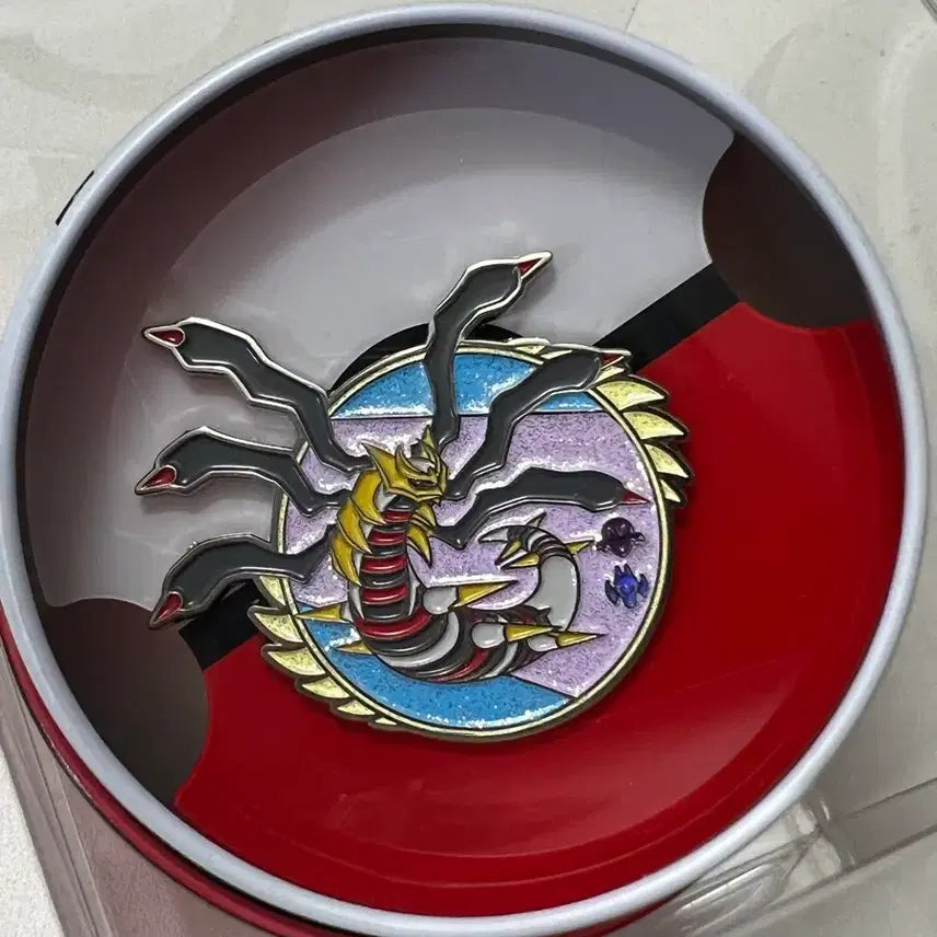 [BUNJANG] Pokemon Monster Ball Pop-Up Random Badge Giratina / 포켓몬 몬스터볼 팝업 랜덤뱃지 기라티나