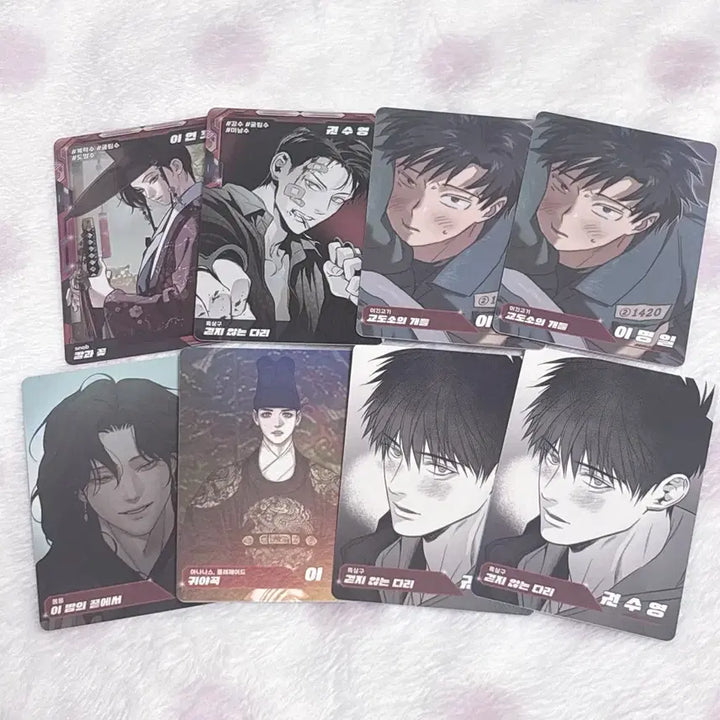 [BUNJANG] Resin Comics Gongsu Trading Card Bundle Set / 레진코믹스 공수 트레이딩 카드 일괄