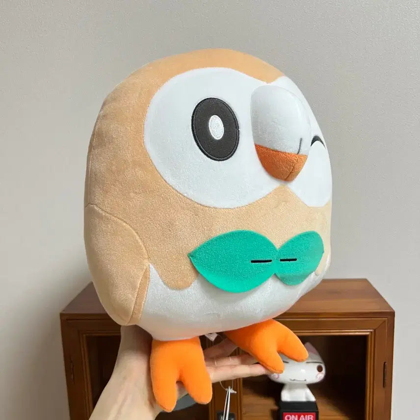 [BUNJANG] Pokémon Large Rowlet Plush / 포켓몬스터 대형 나몰빼미 인형