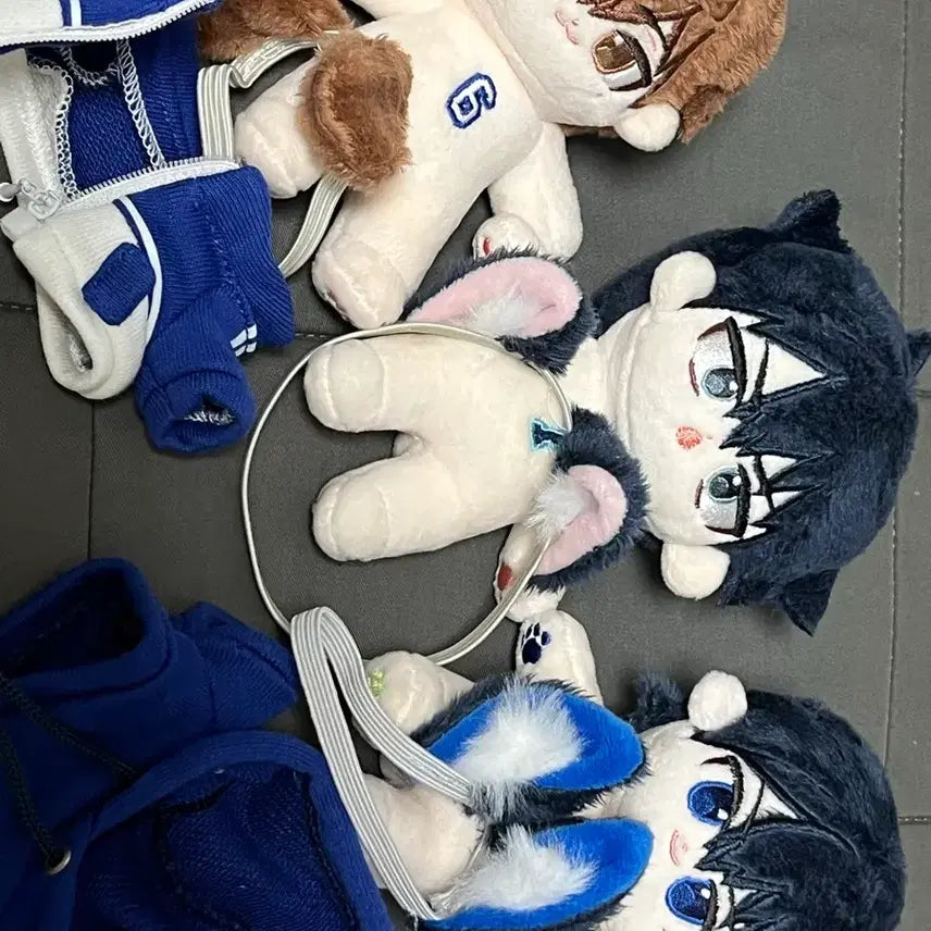[BUNJANG] Garbage Time 10cm Plush Bundle Set / (일괄) 가비지타임 갑타 속성솜 꽁뱅찬 꽁상호 홋짱현 10cm 양도