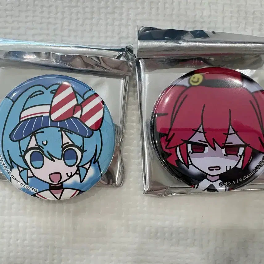 [BUNJANG] Mesmerizer Hatsune Miku Kasane Teto Can Badge / 메스머라이저 하츠네 미쿠 카사네 테토 캔뱃지 뱃지