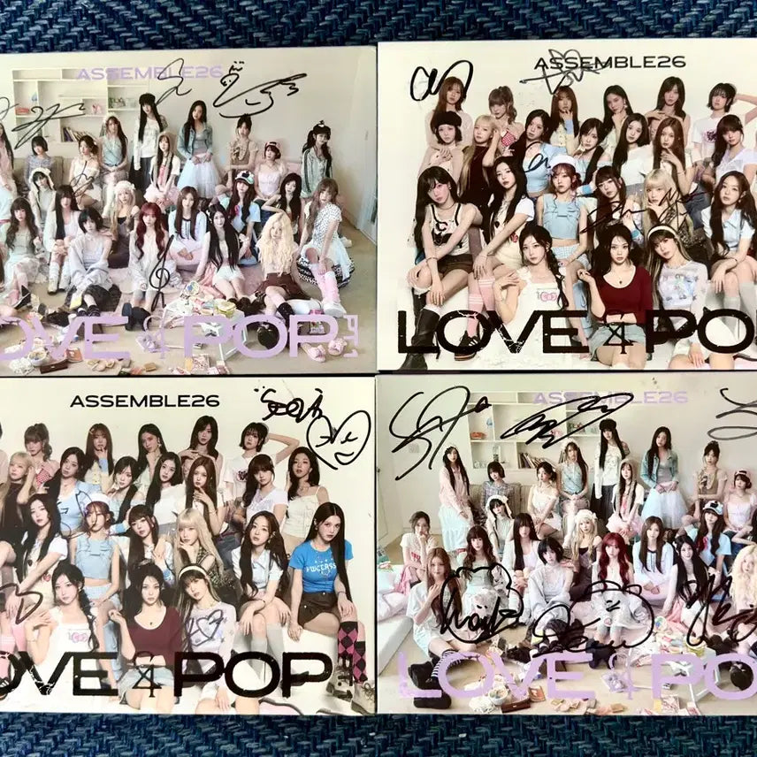 [BUNJANG] TripleS Assemble 26 All Members Signed Be The Future Album / 트리플에스 24인 전원 싸인 앨범 양도
