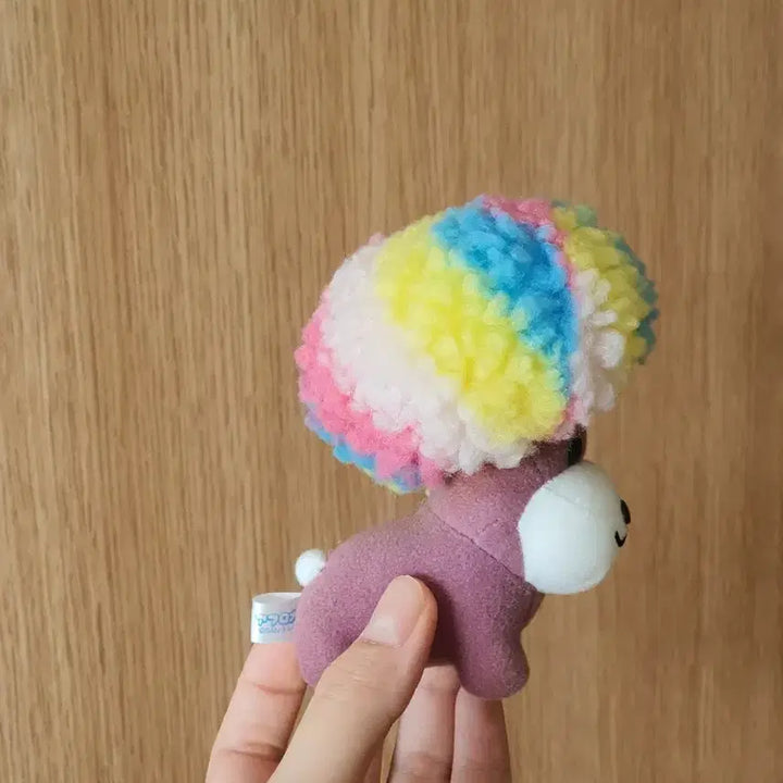[BUNJANG] San-X Classic Afuromoken Plush / 산엑스 고전 아프로켄 인형 솜사탕머리