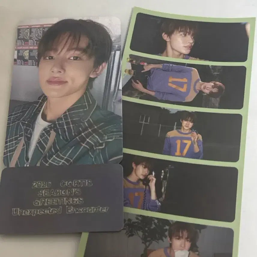 [BUNJANG] Cortice Eom Sung-hyun 2026 Sig Popup POB Photocard / 코르티스 엄성현 2026 시그 팝업 특전 포카 미공포 판매