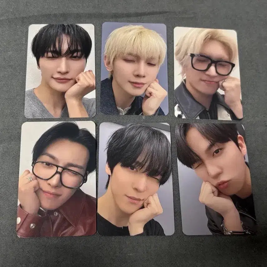 [BUNJANG] ATEEZ Golden Hour Part.4 Makestar Lucky Draw Photocard Bundle Set (Excluding Wooyoung &amp; San) / ATEEZ 골든아워4 메이크 스타 특전 우영 산 제외 일괄 양도