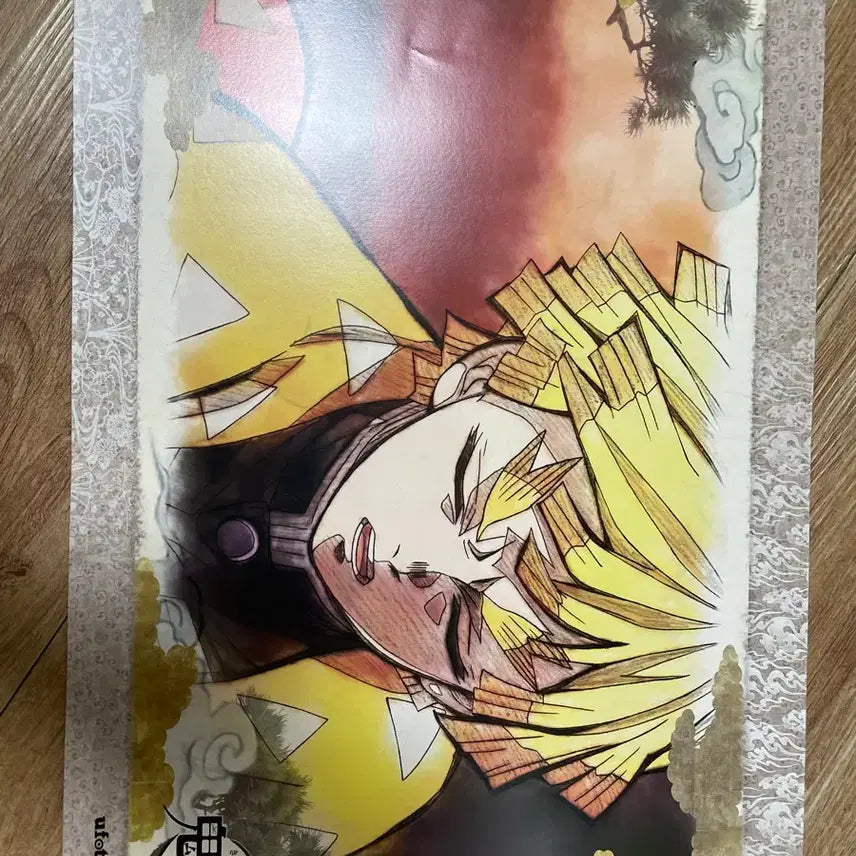 [BUNJANG] Demon Slayer: Mugen Train ufotable Luncheon Mats &amp; Kyojuro Storage File Set / 귀멸의 칼날 무한열차 ufotable 런천매트 4종 + 렌고쿠 보관파일