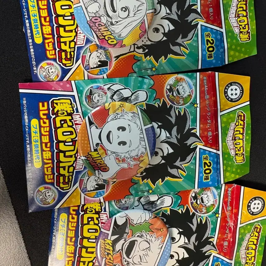 [BUNJANG] My Hero Academia Chibi Childhood Can Badges Bundle / 나의 히어로 아카데미아 치비 유년기 캔뱃지