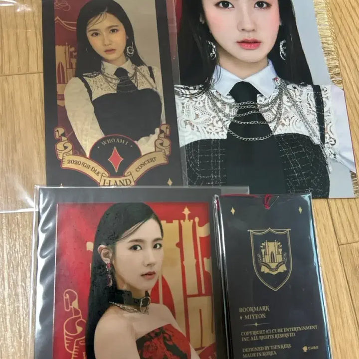 [BUNJANG] (G)I-DLE Miyeon 2020 Concert Photocard Bookmark Set / (여자)아이들 미연 2020 콘서트 포토카드 북마크 세트 i land