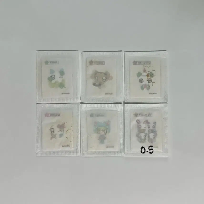 [BUNJANG] Hoohoohee Sticker Collection / 후후이 띠부씰 판매