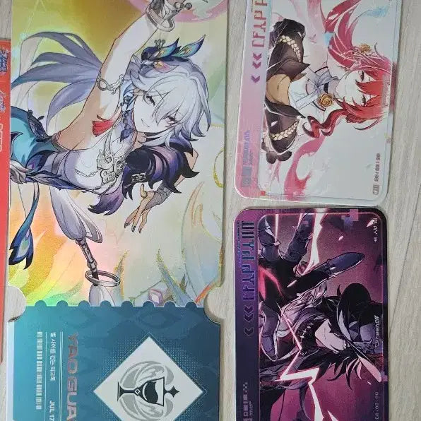 [BUNJANG] Honkai: Star Rail Exhibition Ticket + Photocard Bundle Set / 붕괴 스타레일 붕스 전시회 티켓+포카 일괄