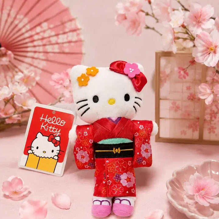 [BUNJANG] Sanrio Hello Kitty 50th Anniversary Kimono Doll / 키티 기모노 인형 50주년 (택 X 상품)