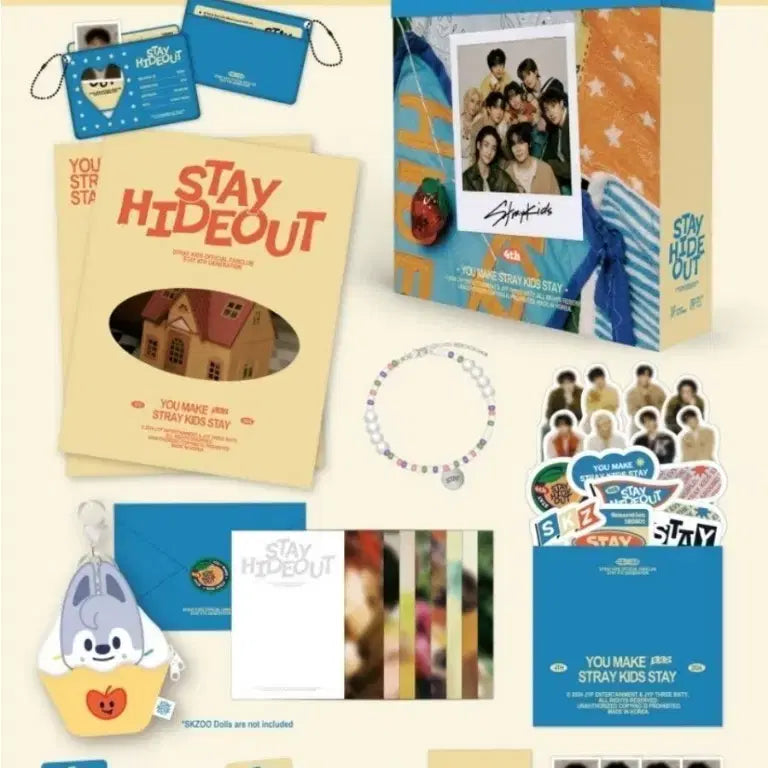 [BUNJANG] Stray Kids 4th Generation Fanclub STAY HIDEOUT Full Set / 스트레이키즈 팬클럽 4기 STAY HIDEOUT 풀구성