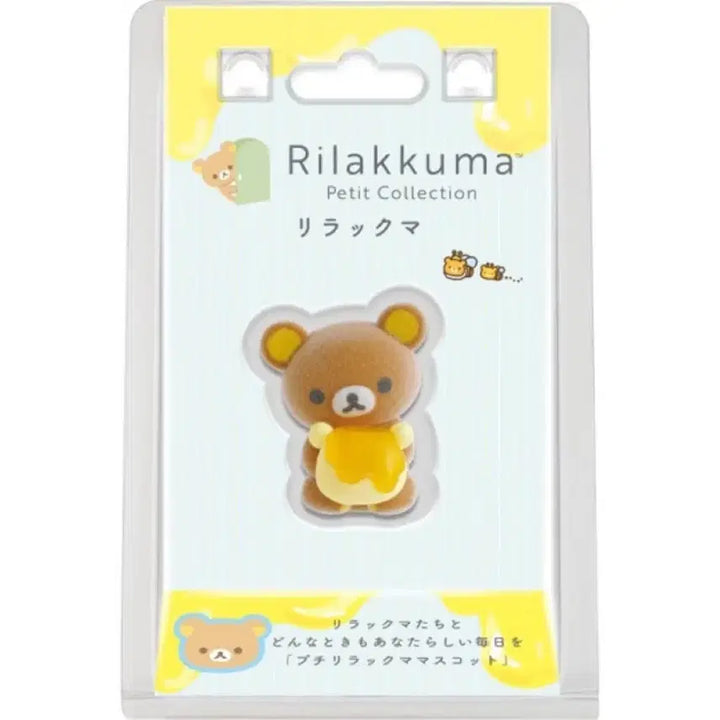 [BUNJANG] San-X Rilakkuma Fluffy Honey Figure / 산엑스 리락쿠마 플로키 피규어 벌꿀