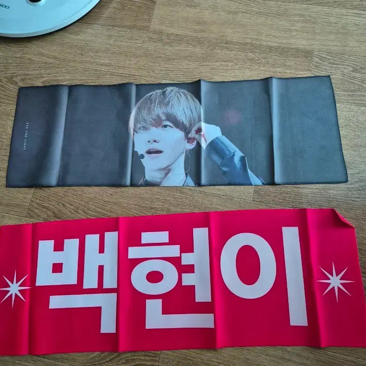 [BUNJANG] EXO Baekhyun Support Goods Lightstick &amp; Towel Set / 엑소 백현 응원굿즈