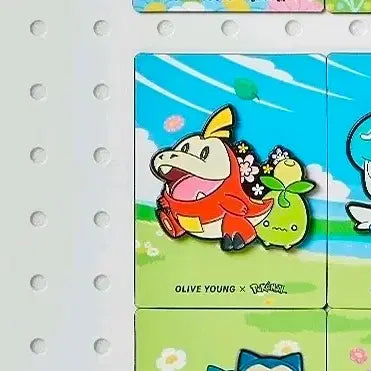 [BUNJANG] Olive Young Pokemon Magnet Scorch (Fuecoco) Sealed / 올리브영 포켓몬 마그넷 뜨아거 미개봉 새상품