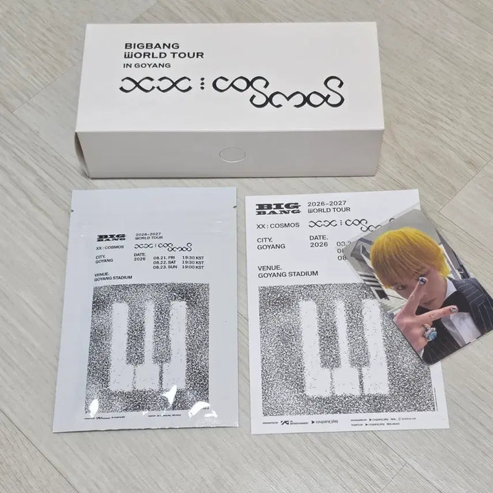 [BUNJANG] BIGBANG Goyang Concert Membership POB Bundle Set Photocard, Umbrella, Cooling Sheet, Message Card / (미개봉) 빅뱅 고양 콘서트 멤버쉽 특전