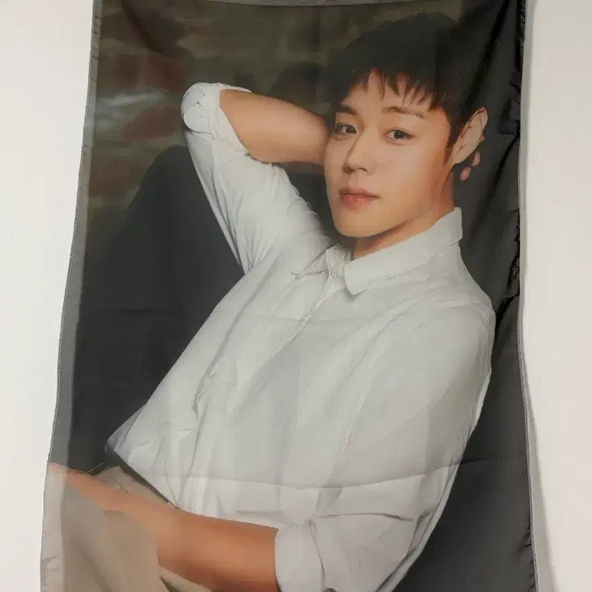 [BUNJANG] Giyongi Charcoal Chicken Fabric Poster / 기영이 숯불 치킨 패브릭 포스터 판매