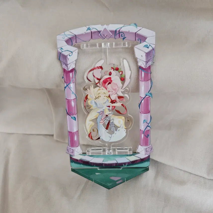 [BUNJANG] Cookie Run Kingdom Pavlova &amp; Sugarfly Cookie Acrylic Stand (Binggeul Binggeul Paradise B Concept) / 쿠키런킹덤 쿠킹덤 비공굿 빙글빙글낙원 B 컨셉 파블로바&amp;슈가플라이 쿠키 아크릴스탠드
