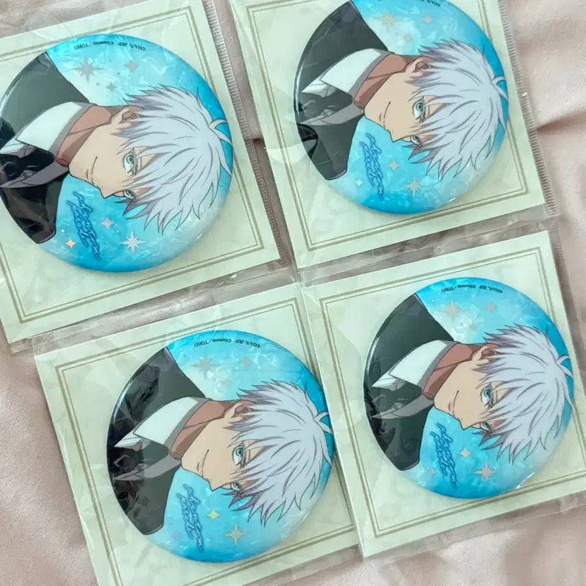 [BUNJANG] Jujutsu Kaisen Satoru Gojo Fanfare Pop-Up Can Badge Set / 주술회전 고죠 사토루 캔뱃지 판파레 팝업