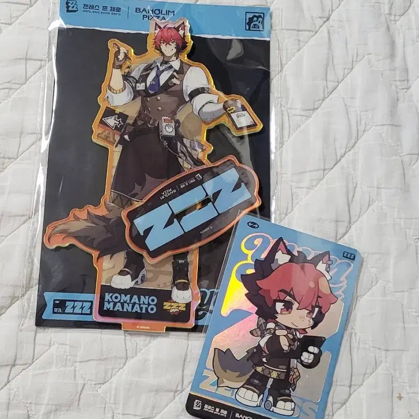 [BUNJANG] Zero Base One Komanwo Acrylic Stand + Photocard / 반올림피자 젠레스 존 제로 코마노 아크릴 스탠드 + 포토카드