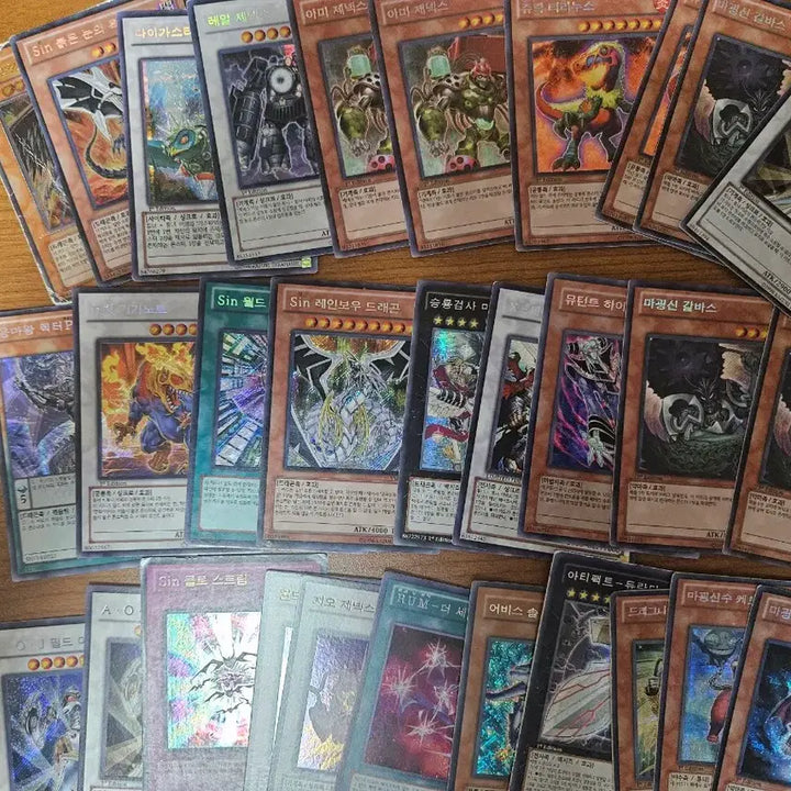 [BUNJANG] Yu-Gi-Oh! Rare Cards Bundle (Approx. 120 Cards) / 유희왕 카드 레어카드들 일괄 판매 약120장 정도