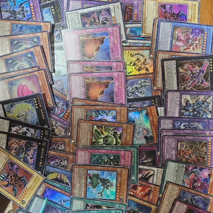 [BUNJANG] Yu-Gi-Oh! Rare Cards Bundle (Approx. 120 Cards) / 유희왕 카드 레어카드들 일괄 판매 약120장 정도