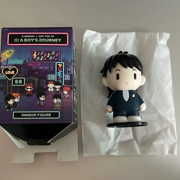 [BUNJANG] GD Fam Pop-up Random Trainee Figure / 지디 팸 팝업 랜덤 피규어 연습생