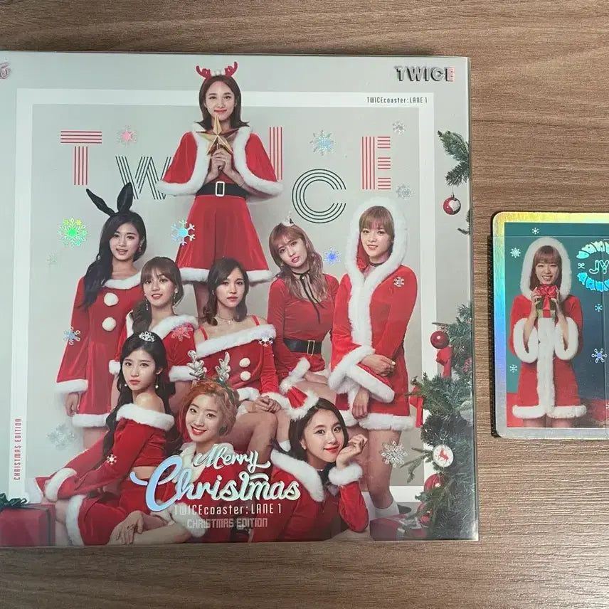 [BUNJANG] Twice Christmas Edition Jeongyeon Photocard / 트와이스 크리스마스 에디션 정연 포카