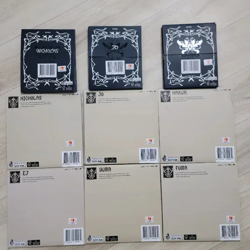 [BUNJANG] ENHYPEN Back to the Basic Album Bundle Set Lucky Draw Album Set / 앤팀 백투라 앨범 3개, 럭키 드로우 앨범 6개 일괄판매