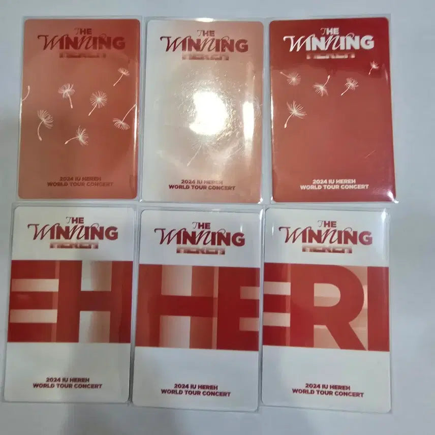 [BUNJANG] IU Here Con The Winning Concert Blu-ray DVD Photocard / 아이유 헐콘 더위닝 콘서트 블루레이 디비디 포카