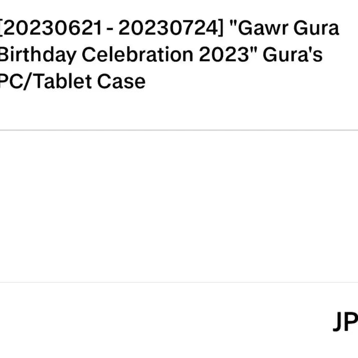 [BUNJANG] Hololive EN Gawr Gura Sealed Merchandise Bundle Set / [미개봉] 졸업한 홀로EN 가우르 구라 굿즈 일괄 판매