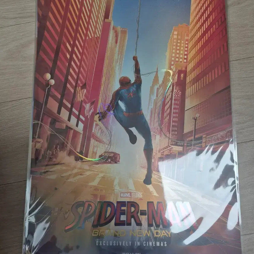 [BUNJANG] Spider-Man Brand New Day Gwangheum Poster / 스파이더맨 브랜드 뉴데이 광음 포스터