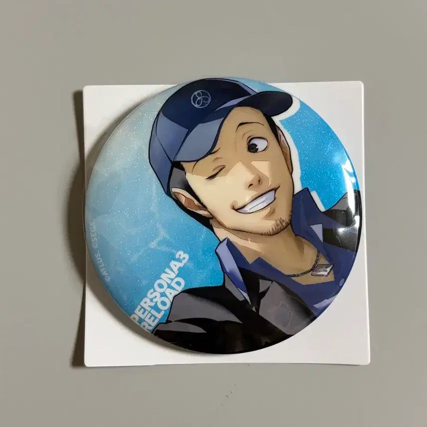 [BUNJANG] Persona 3 Reload Junpei Can Badge / 페르소나3 리로드 준페이 캔뱃지