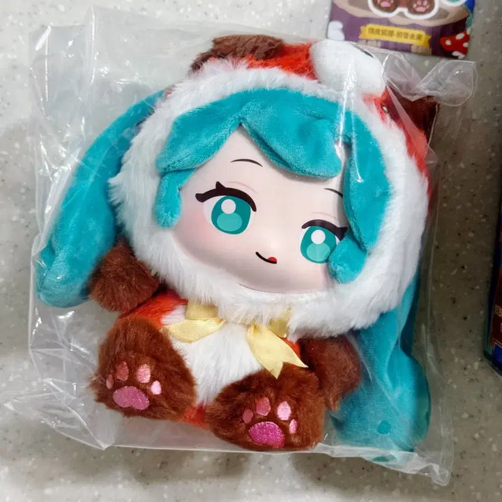 [BUNJANG] Vocaloid Hatsune Miku Forest Fox Plush Doll (Sealed) / LDCX 보컬로이드 하츠네 미쿠 인형 미개봉 새상품 굿즈 포레스트 여우
