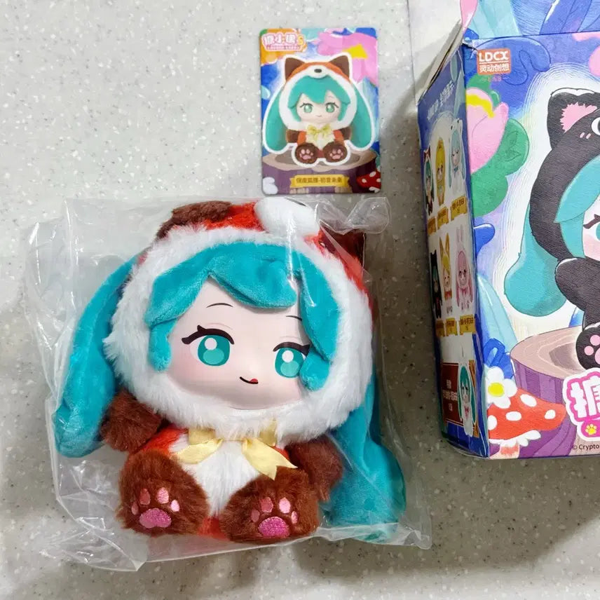[BUNJANG] Vocaloid Hatsune Miku Forest Fox Plush Doll (Sealed) / LDCX 보컬로이드 하츠네 미쿠 인형 미개봉 새상품 굿즈 포레스트 여우