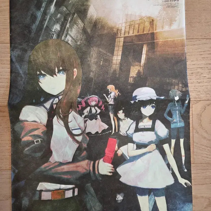 [BUNJANG] Steins;Gate Newtype Poster / 슈타인즈 게이트 뉴타입 포스터