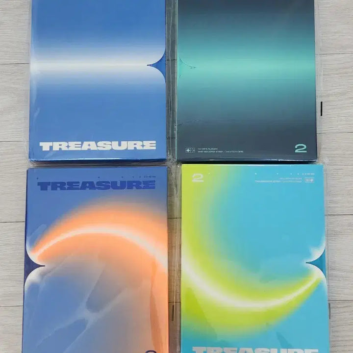 [BUNJANG] Treasure Album Set (Sealed) / (미개봉) 트레저 앨범 세트 (4개 일괄)