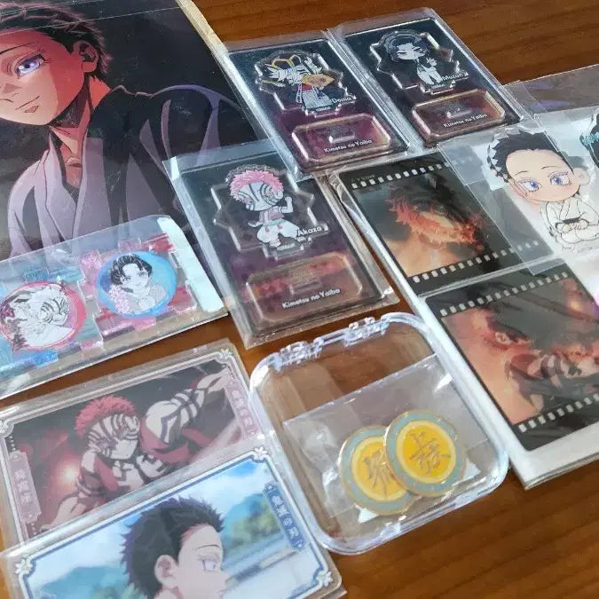 [BUNJANG] Demon Slayer Akaza Douma Muzan Bundle Set / 귀멸의칼날 아카자 도우마 무잔 굿즈 일괄 판매