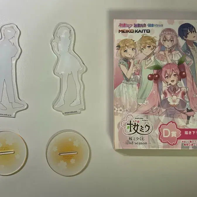 [BUNJANG] Kagamine Rin Kagamine Len Sakura Miku Acrylic Stand / 카가미네 린렌 사쿠라미쿠 아크릴 스탠드